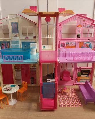 Barbie Villa Malibu Cavallo Macchina Bicicletta