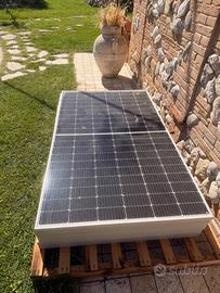 Pannelli solari 8 unità totale 3kw 