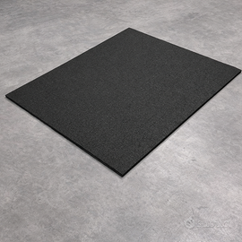 Tappeto gommato antiurto palestra