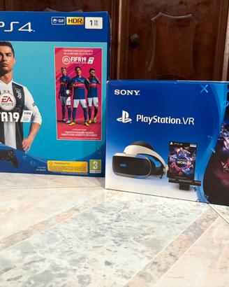 PS4 NUOVA CON VISORE