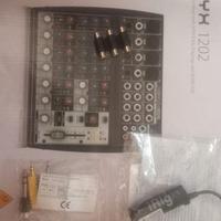 Lotto Audio & Luci: Mixer Behringer 1202 + iRig