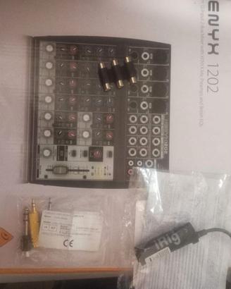 Lotto Audio & Luci: Mixer Behringer 1202 + iRig