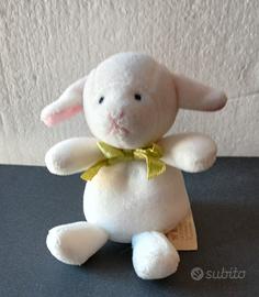 Pecorella bianca portachiavi 