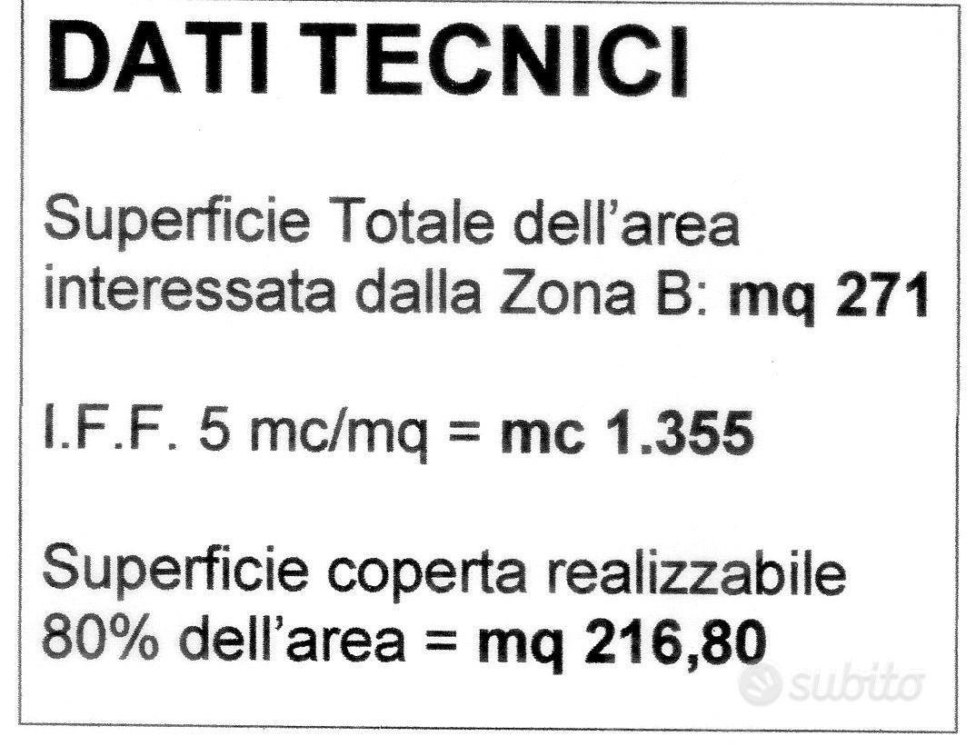 Trepuzzi terreno zona B (edificabile 80%) mq 271 - Vista 4