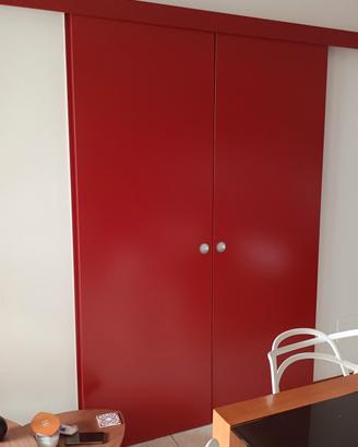 Porte Lualdi scorrevoli rosse