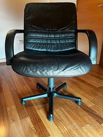 SEDIA DA UFFICIO NERA