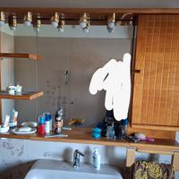 Arredo bagno - Specchio con mobile completo