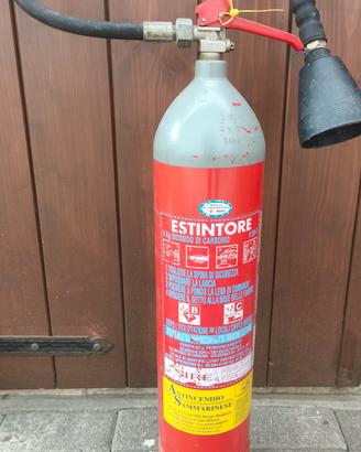 Bombola CO2 estintore 