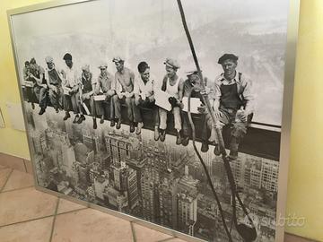 QUADRO Lavoratori Americani Grattacielo