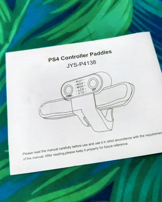 PS4 controller paddles