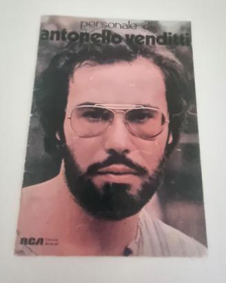 Personale di Antonello Venditti Libro spartiti mus