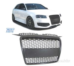 GRIGLIA AUDI A3 05-08 LOOK RS3 NERO