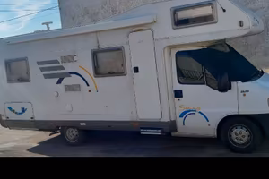 Camper Hymer con mansarda
