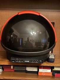 Televisore vintage Philips Space Helmet