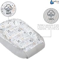 Riduttore Lettino Neonato 100x60 Cotone