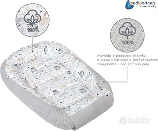 Riduttore Lettino Neonato 100x60 Cotone