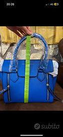 Borsa blu nuova