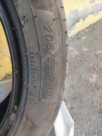 Michelin 205/55 R19 Estive DOT 2023-Pari al nuovo