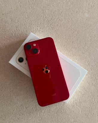 Cellulare Iphone 13 rosso red product 128 gb 84%