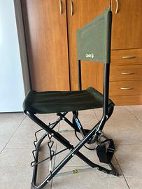 SEDIA DA PESCA PIEGHEVOLE CAPERLAN