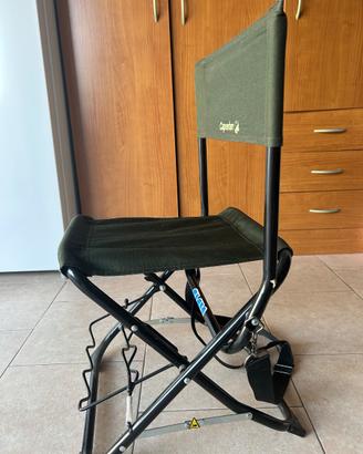 SEDIA DA PESCA PIEGHEVOLE CAPERLAN