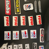 Set da 28 adesivi per moto di marca originali