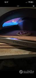 Forno a gas etna 2 pizze