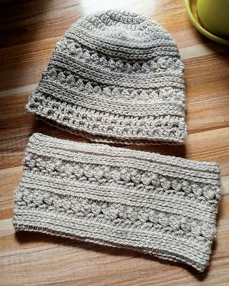 Set cappello e scaldacollo
