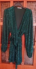 Vestito verde smeraldo