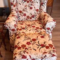 Poltroncina con pouf