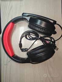 Cuffie con LED per PC fisso - 10€