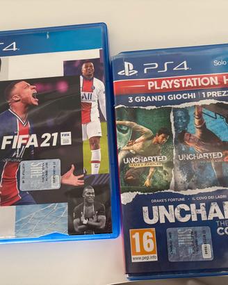 FIFA 21 + Uncharted The Nathan Drake Collection
