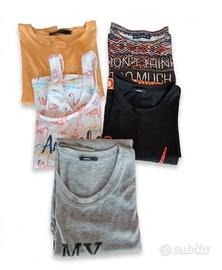 Lotto 5 T shirt e Canotte - taglia XS