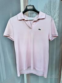 Lacoste Polo Rosa Donna