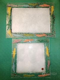 Vassoi da aperitivo in vetro di Murano 