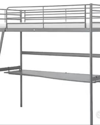 Letto a soppalco con scrivania - SVARTA IKEA