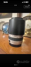 Obiettivo Canon 100-300 meccanicamente bloccato
