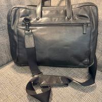Borsa porta pc in vera pelle