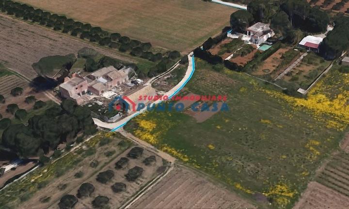 LOCOGRANDE - Baglio di 200mq ca.+terreno di 7500mq