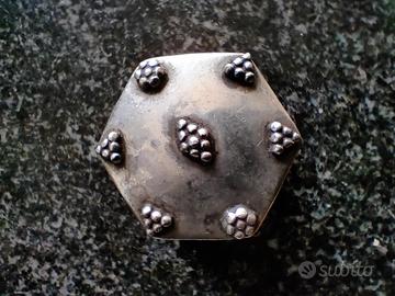 porta pillole argento 925