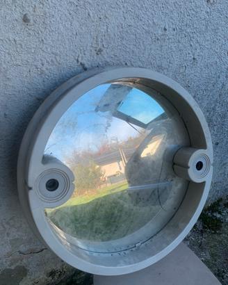 Specchio rotondo da collezione