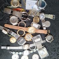 LOTTO OROLOGI VINTAGE DA TESTARE O RICAMBI 