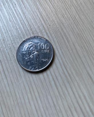 100 lire fao anno 1979