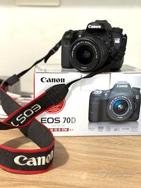 Canon EOS 70D + Obiettivo 18-55mm STM (Kit Complet