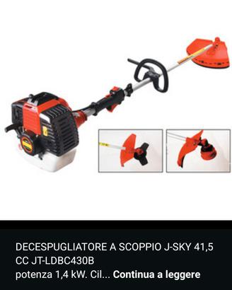 Decespugliatore a scoppio