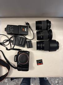 Sony alpha 200 e accessori