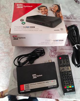 Digitale terrestre dvbt2 telesystem ts6809