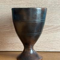 Coppa in legno scolpita e incisa - Etiopia