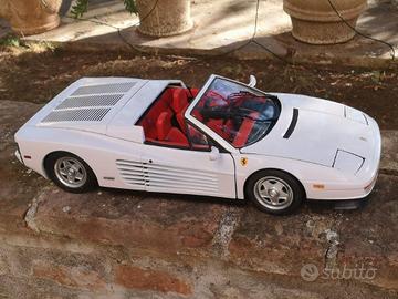 POCHER Ferrari Testarossa 1/8 cabrio bianca (4) mi