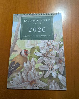 Calendario  2026 L'erbolario erboristeria